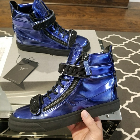 Giuseppe Zanotti Double Bar Sneaker  US Men 8 - Picture 3 of 8